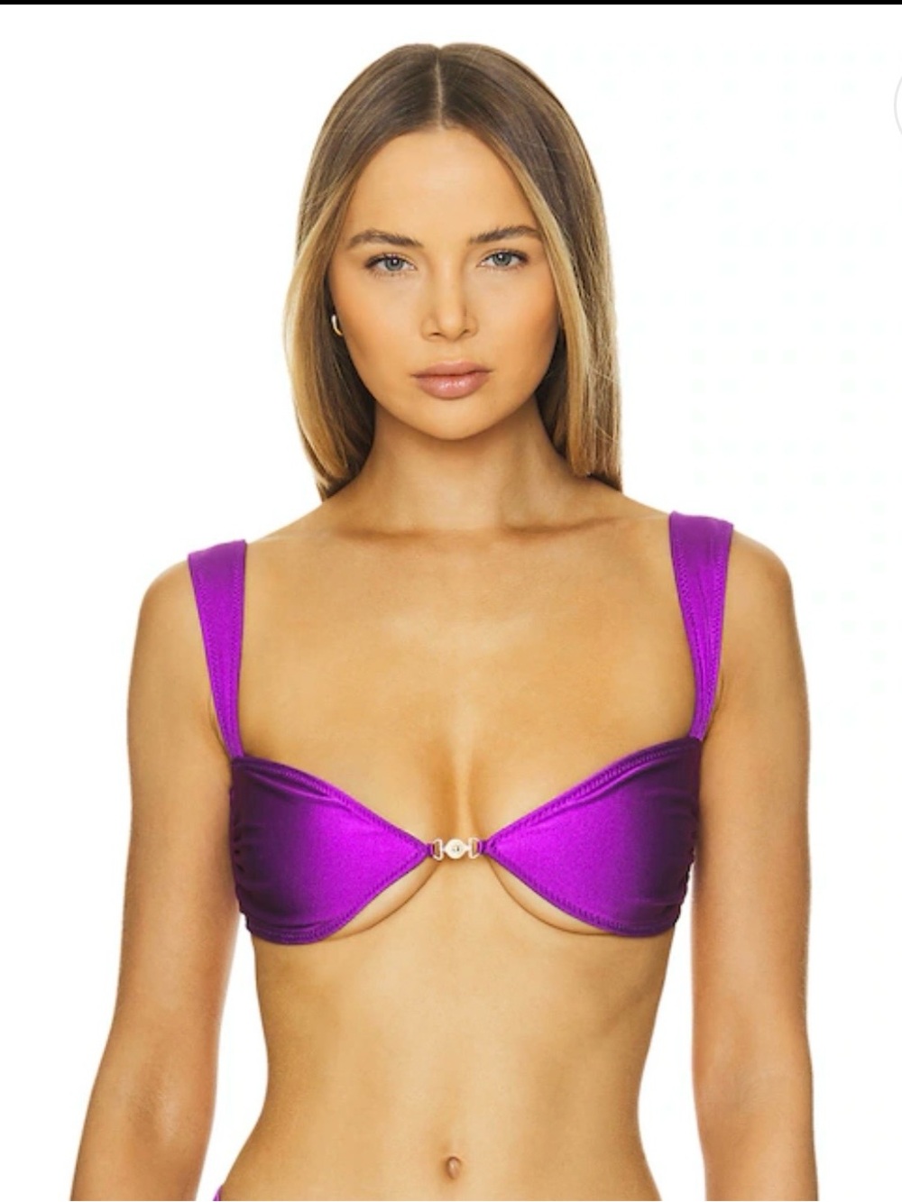 Sommer Swim purple bikini top